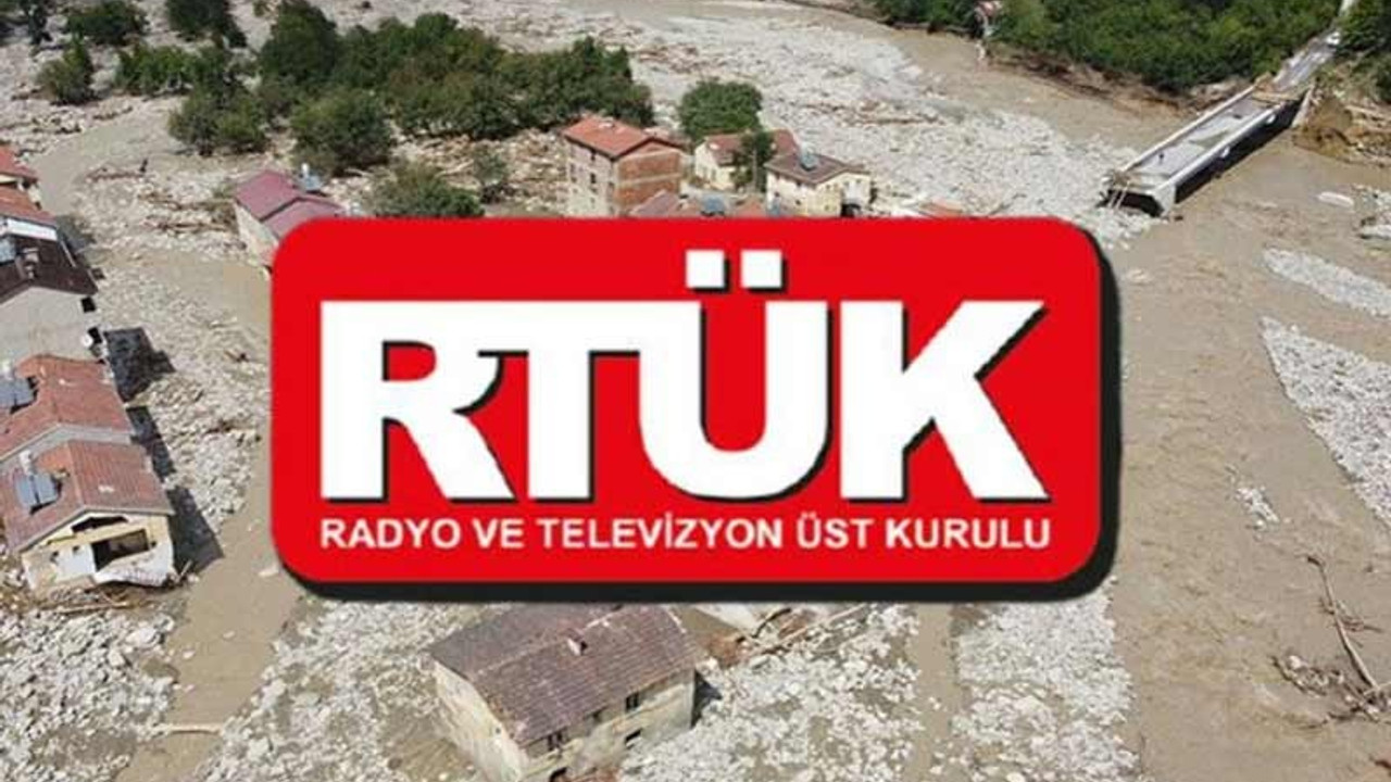 RTÜK'ten sel bölgesinde yayın yapan kanallar için yeni karar