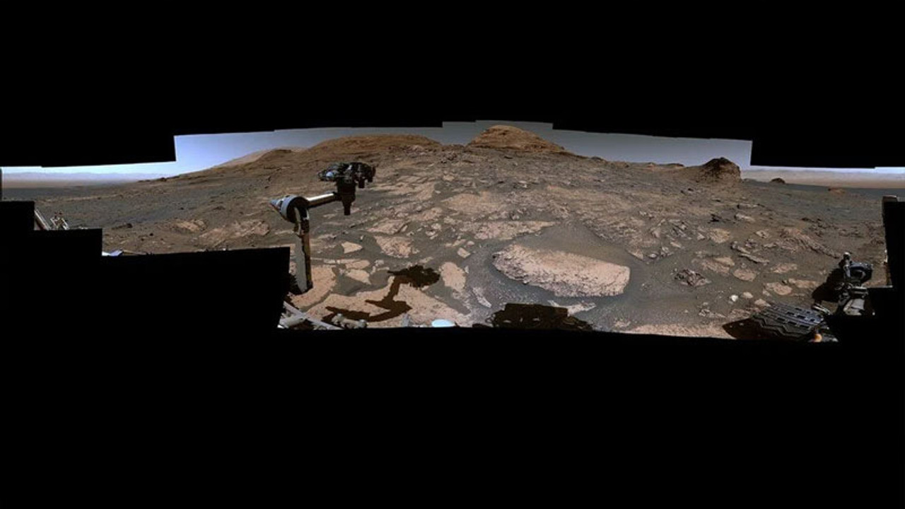 NASA, Mars'ın panoramik görüntüsünü paylaştı