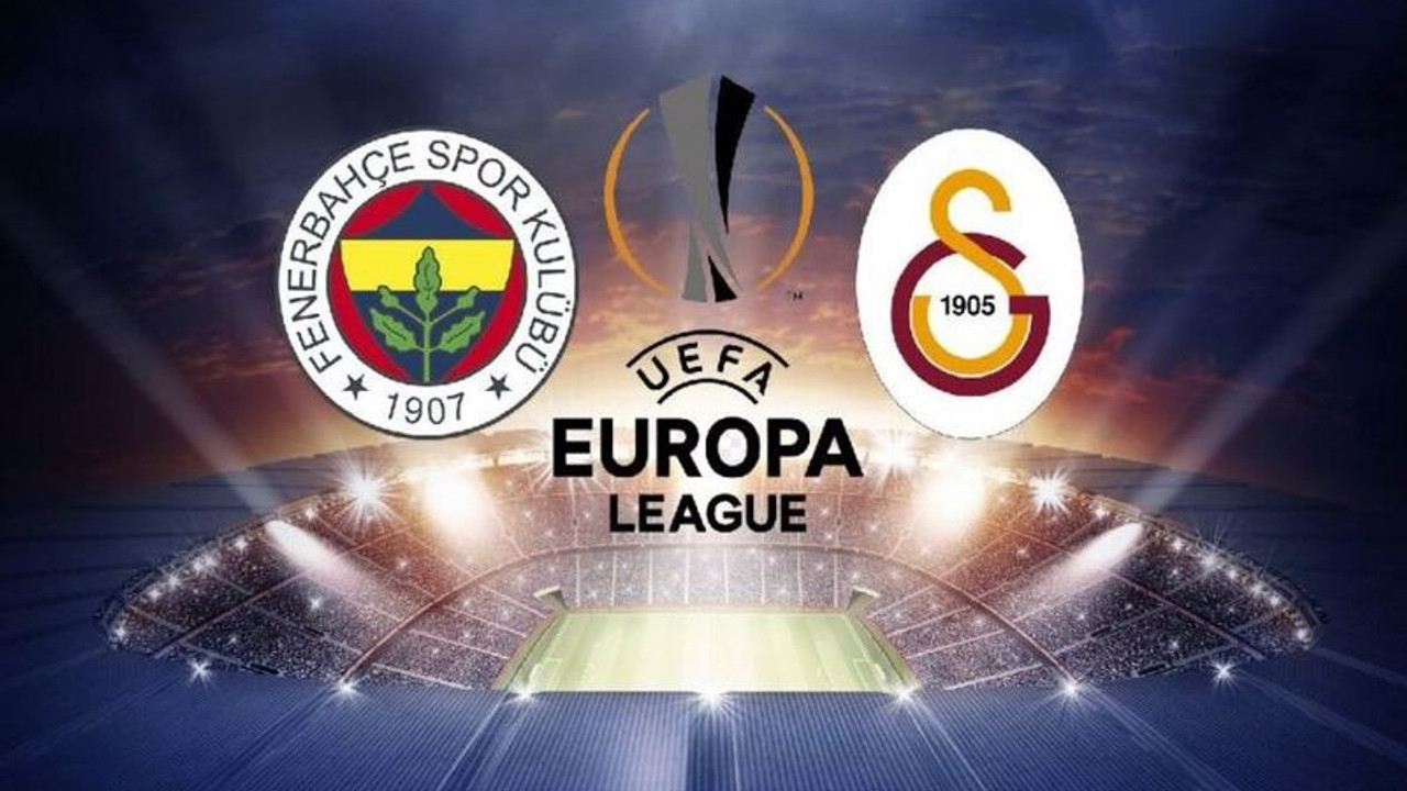 Galatasaray ve Fenerbahçe'nin UEFA Avrupa Ligi'ndeki muhtemel rakipleri belli oldu