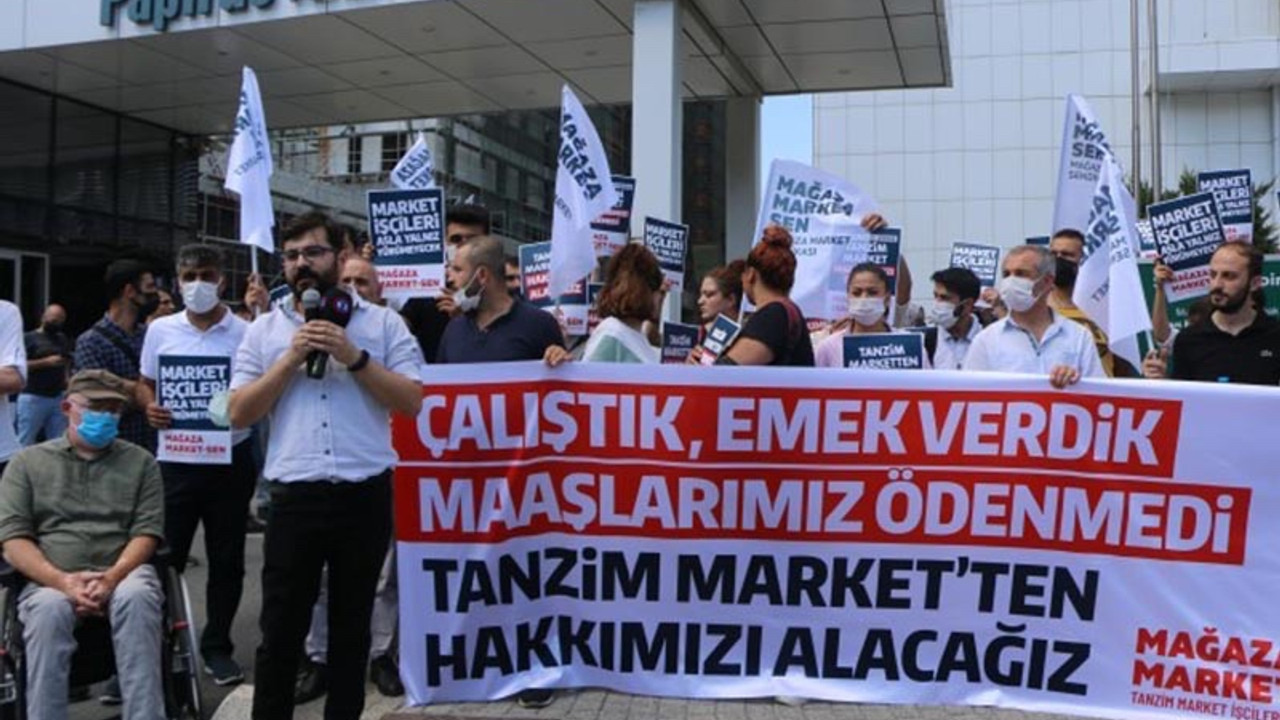 İşten çıkarılan çalışanlar alacaklarını istedi