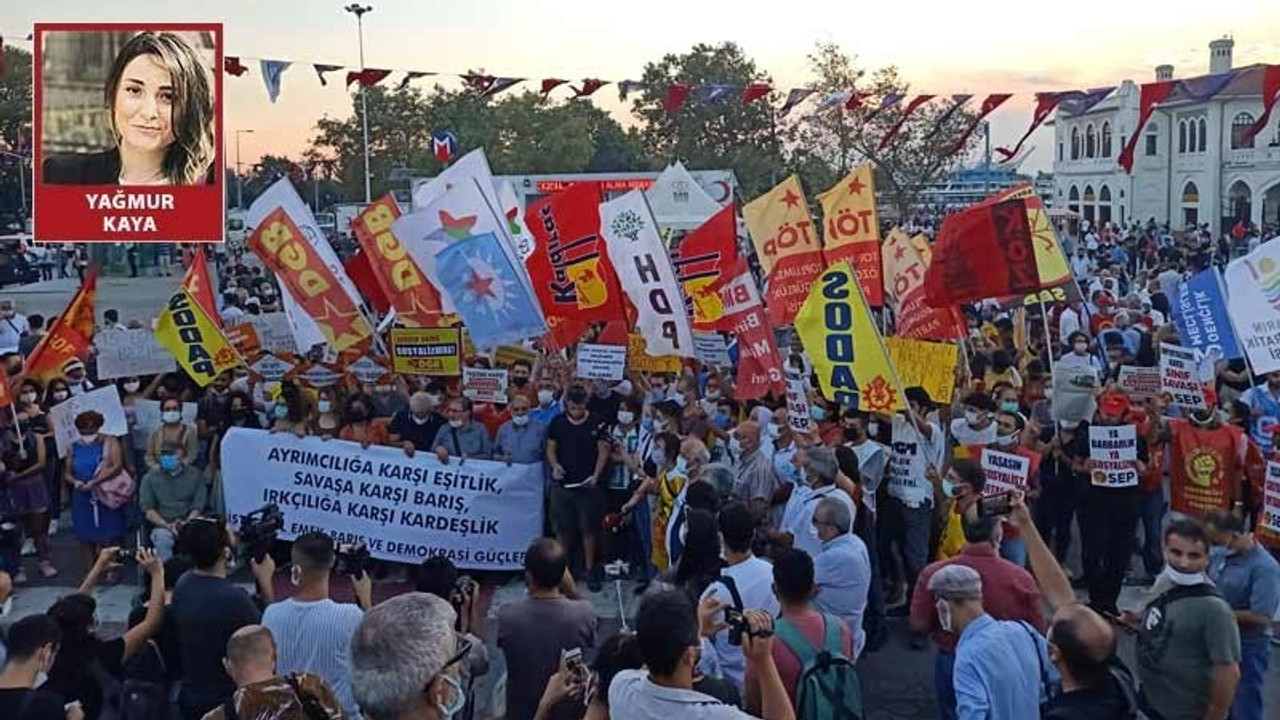 Emek, Barış ve Demokrasi Güçleri 'Dünya Barış Günü' için bir araya geldi