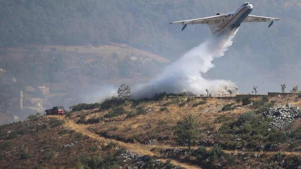 Bodrum'daki orman yangını kontrol altına alındı