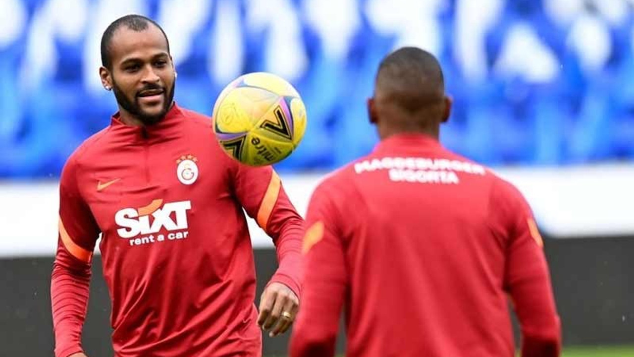 Galatasaray'da affedilen Marcao takıma döndü