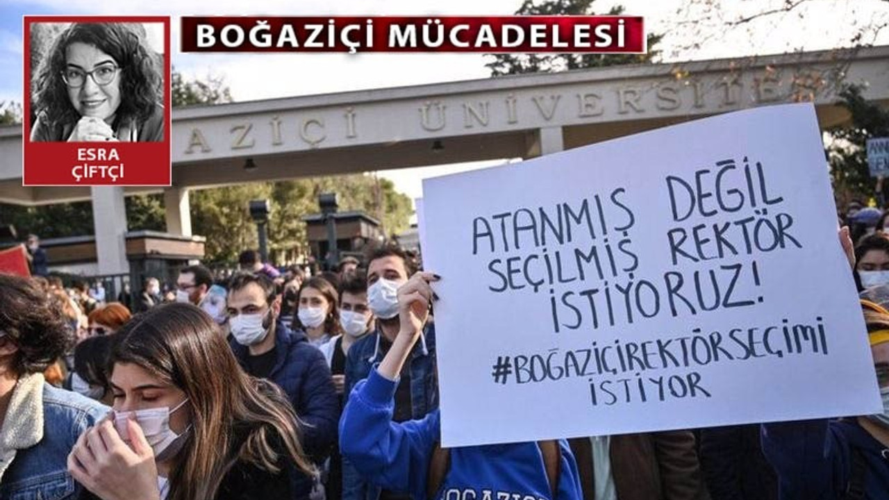 Boğaziçi kayyım rektörleri istemiyor