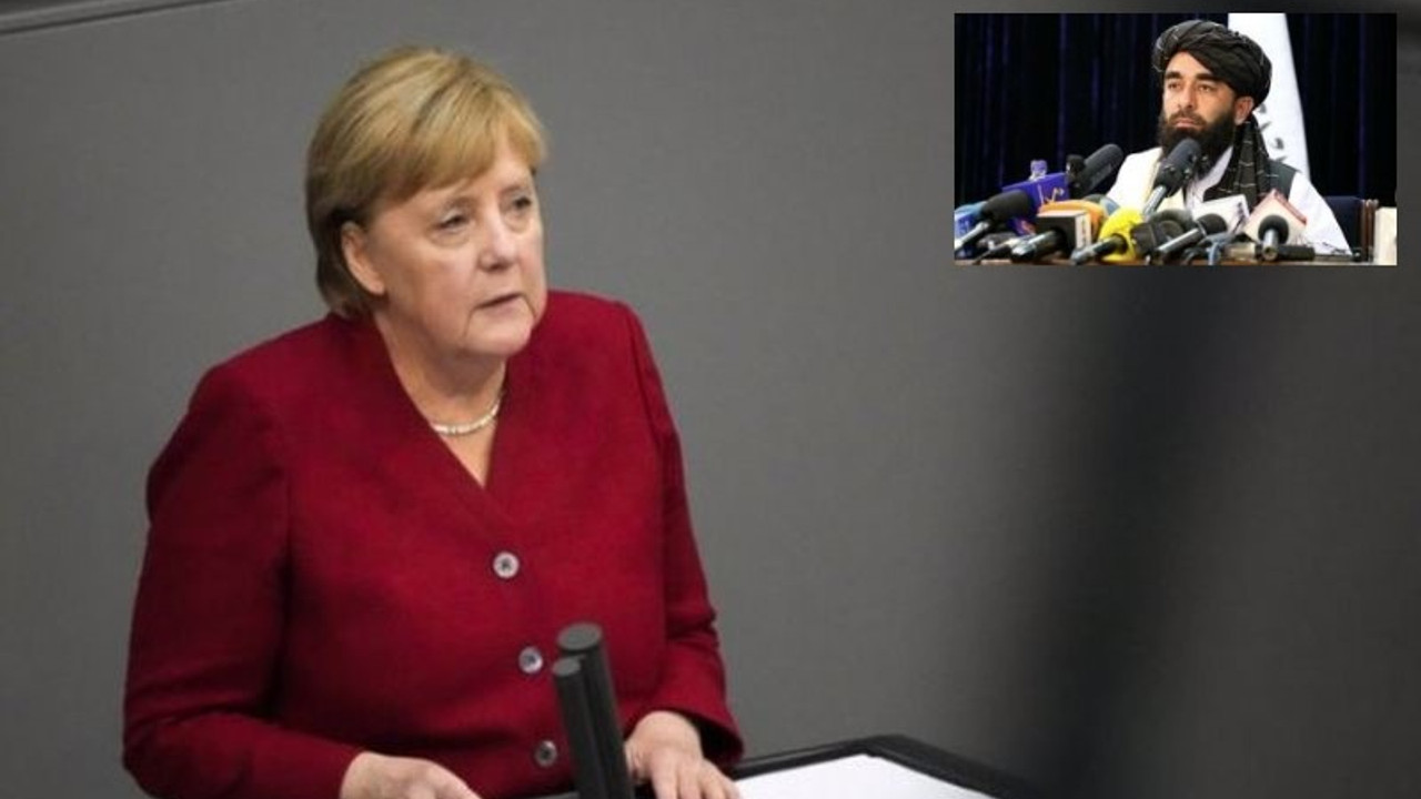 Merkel: Taliban ile konuşmak zorundayız