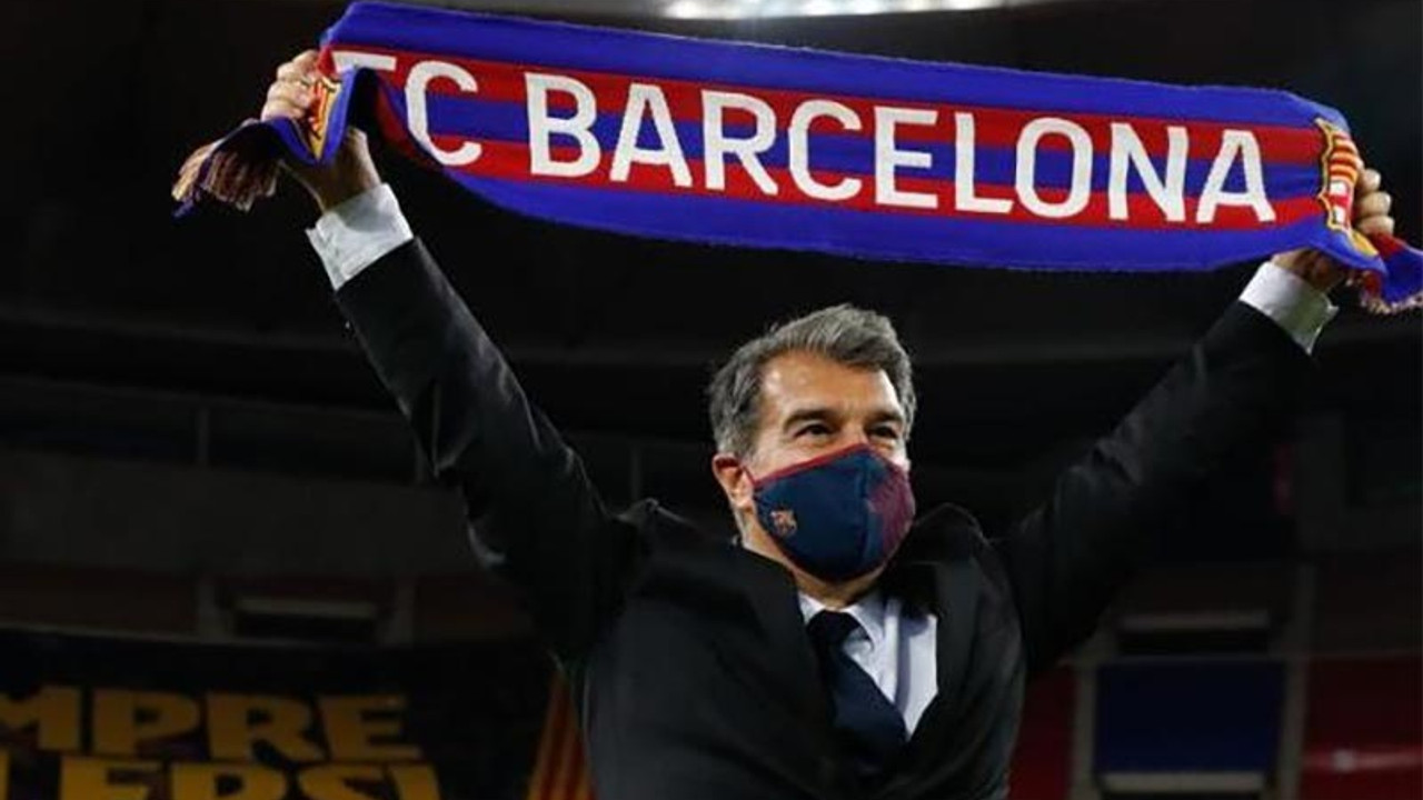 Barcelona Başkanı Laporta: Avrupa Süper Ligi'ni engelleyemezler