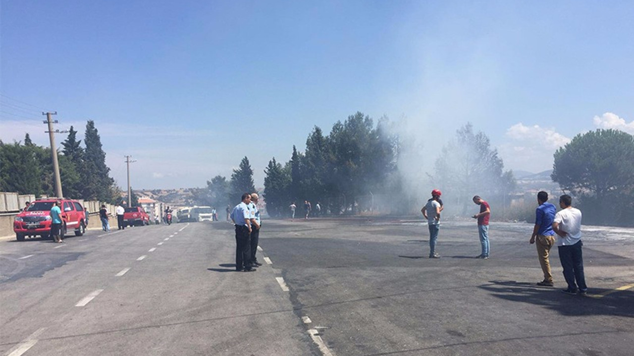 Bu kez eğitim alanındaki ormanı yaktılar