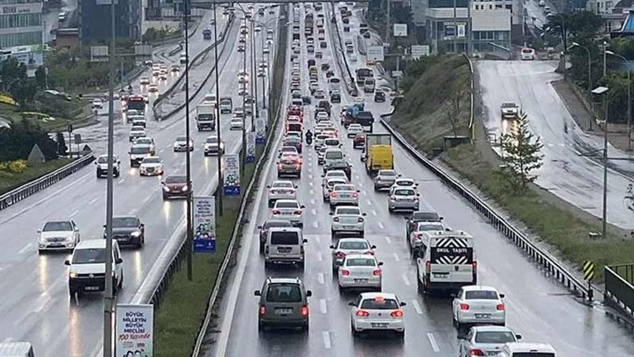 İstanbul’da trafik yoğunluğu yüzde 60’ı geçti