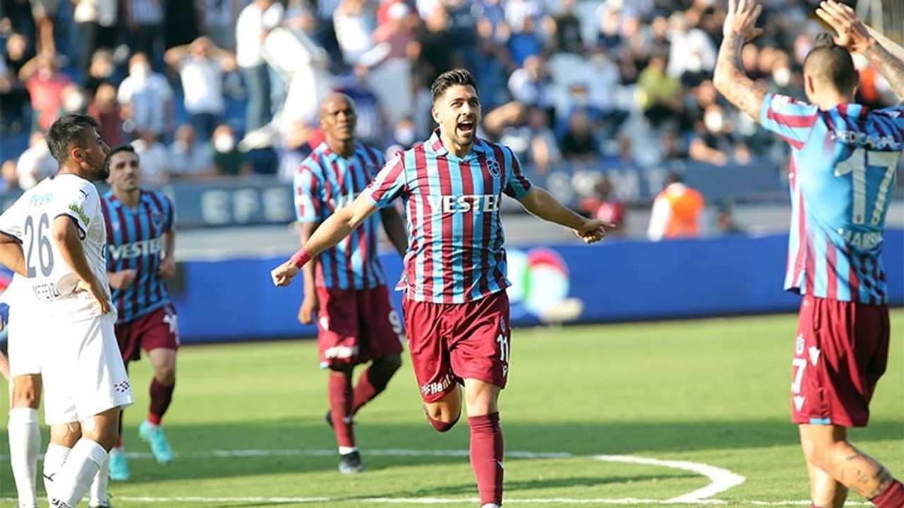 Trabzonspor liderliğe yükseldi