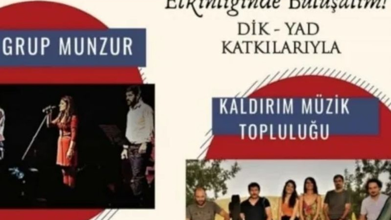 'Halk Buluşması Konserleri'ne 'ihbar var' gerekçesiyle yasak