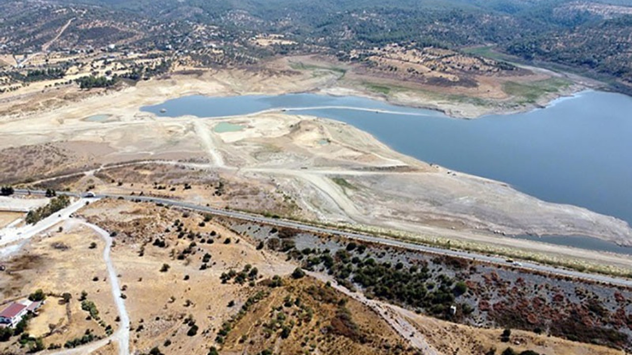 Bodrum’un su ihtiyacını karşılayan barajda kuraklık alarmı