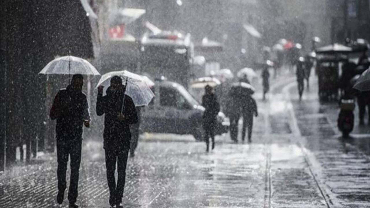 Meteoroloji'den sağnak yağış ve zirai dona karşı uyarı