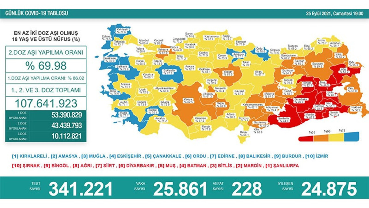 Koronavirüs 228 can daha aldı