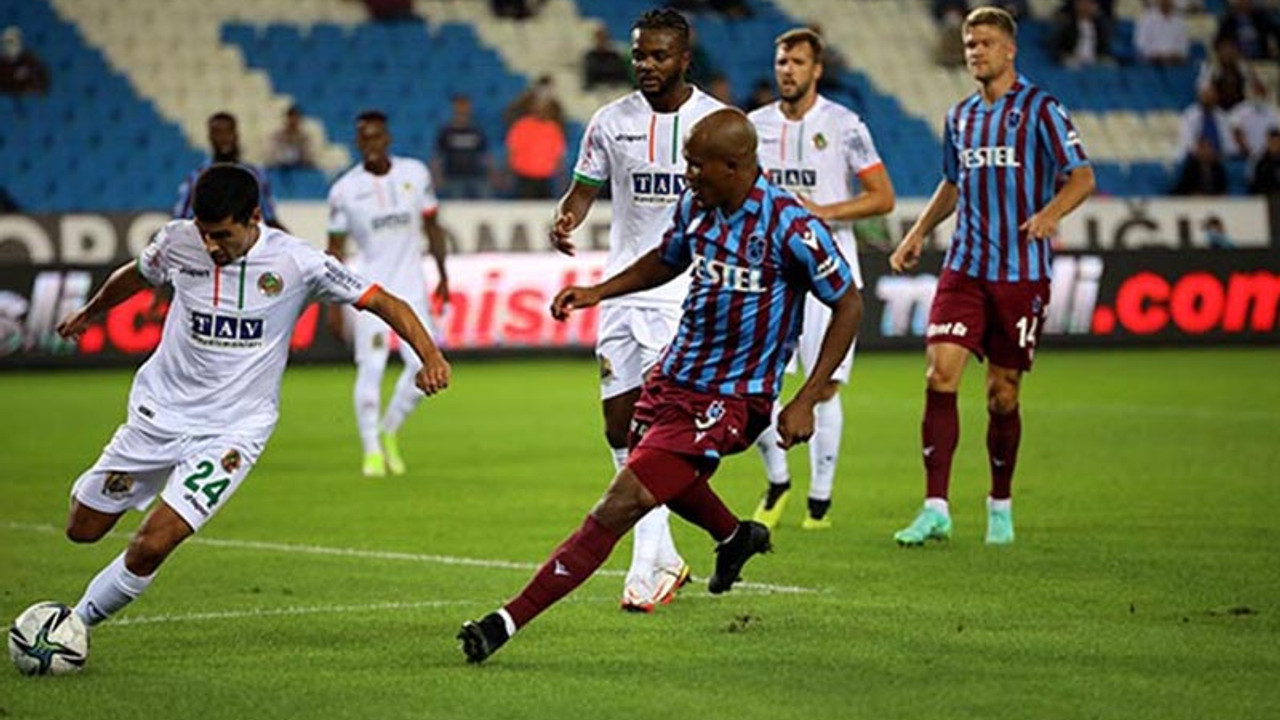 Trabzonspor - Aytemiz Alanyaspor: 1-1