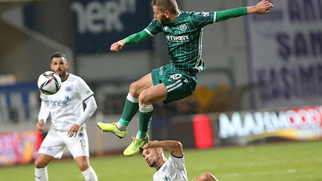 Kasımpaşa - İttifak Holding Konyaspor: 2-2