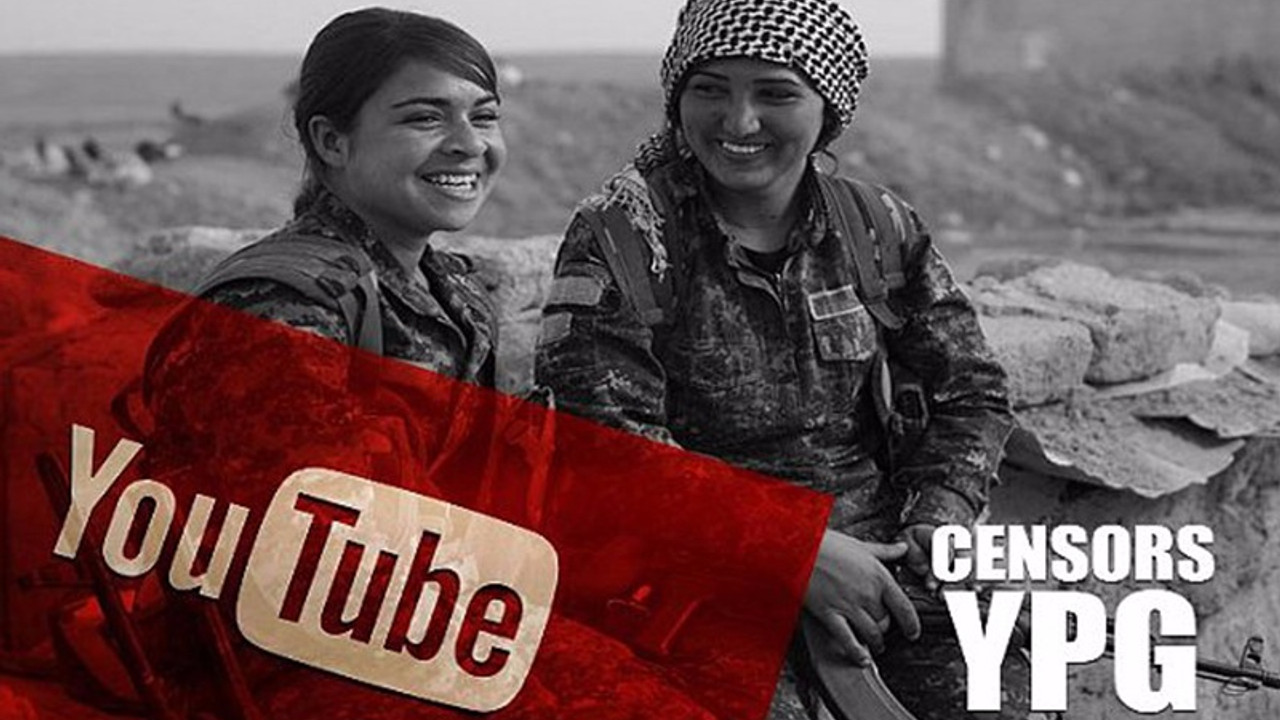 Youtube YPG'nin medya hesaplarını kapattı