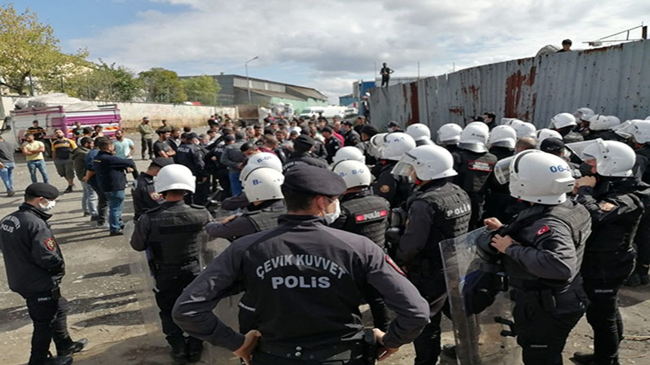 Kâğıt işçilerinin depolarına polis baskını yapılmıştı; İstanbul Valiliği açıklama yaptı