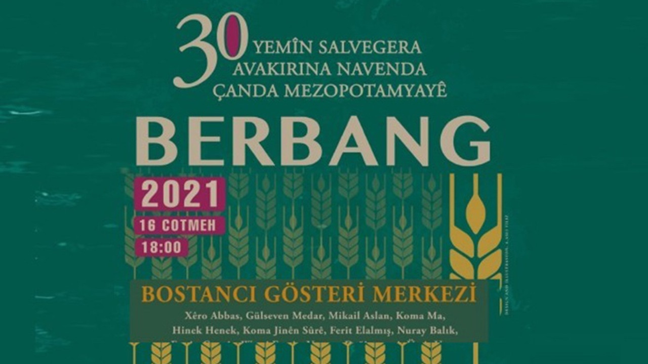 Mezopotamya Kültür Merkezi'nin 30. yıl dönümü için konser