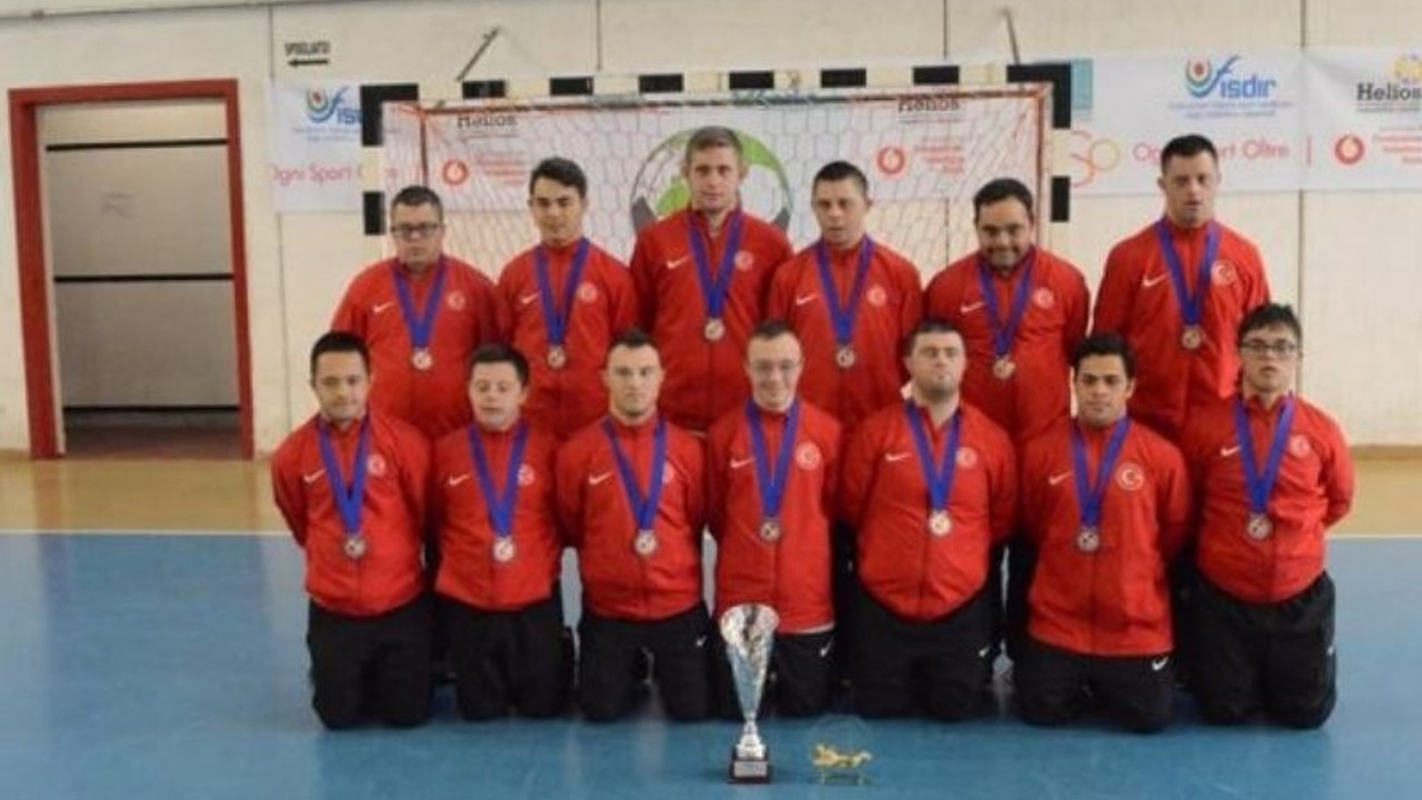 Down Sendromlular Futsal Milli Takımı Avrupa Şampiyonu oldu