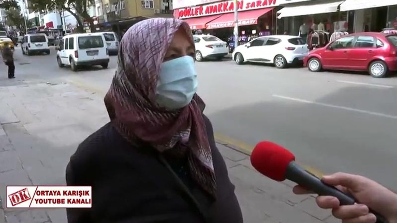 Hem 'askıda ekmek alıyorum' dedi, hem de 'Ülkede açlık yok, AKP'den memnunum'