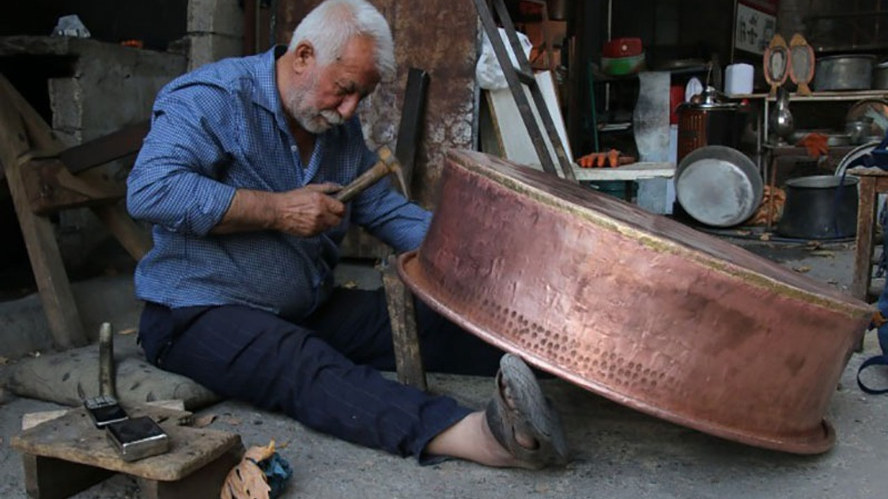 Asırlık meslek bakırcılık yok olmakla yüz yüze