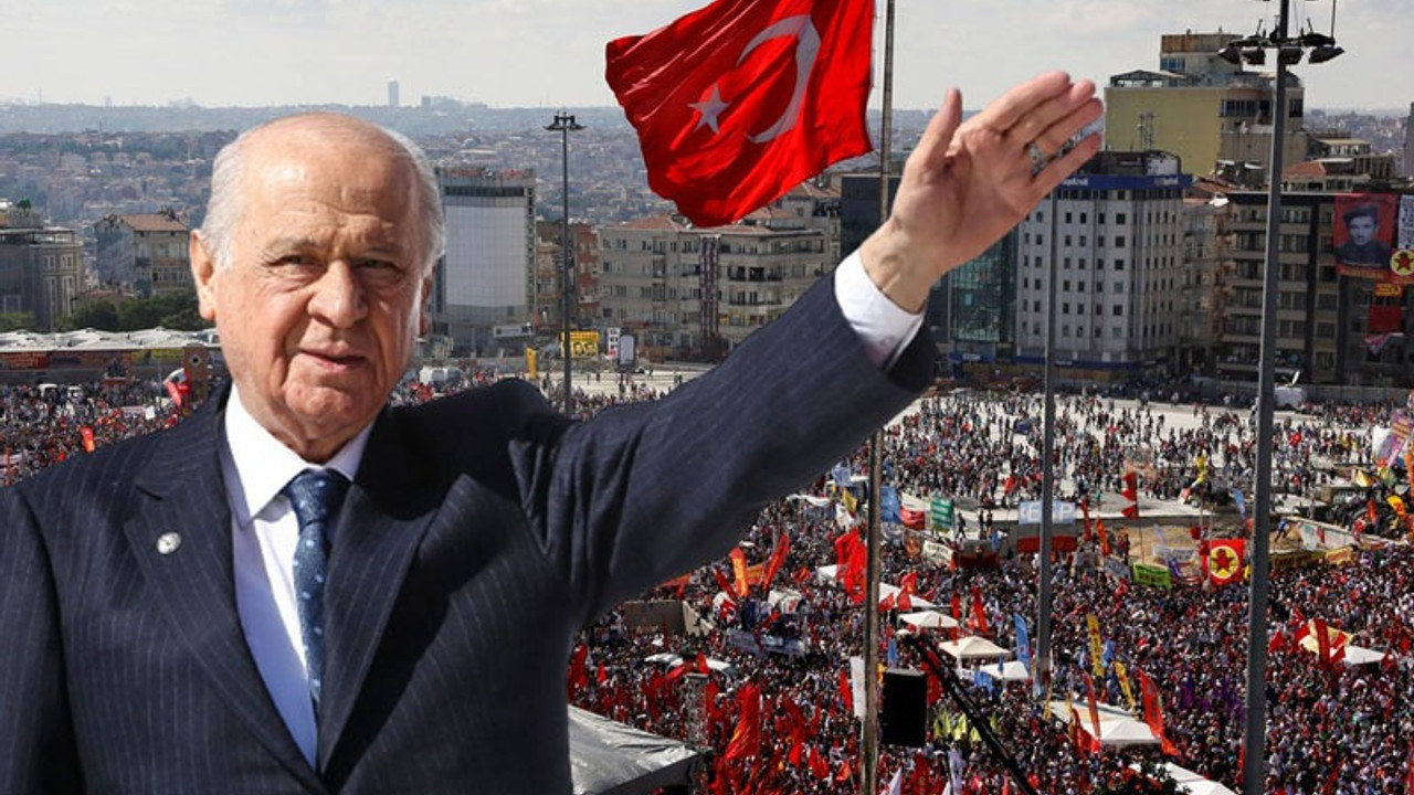 Gezi arşivinden MHP ve Bahçeli çıktı