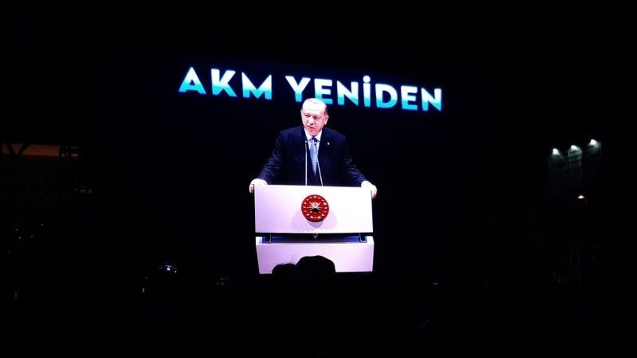 Atatürk Kültür Merkezi açıldı: Erdoğan'ın hedefinde Gezi vardı