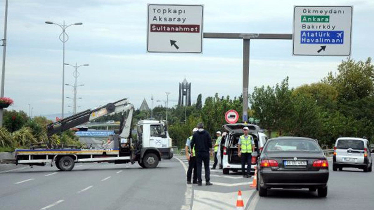 İstanbul'da bugün kapalı olan yollar