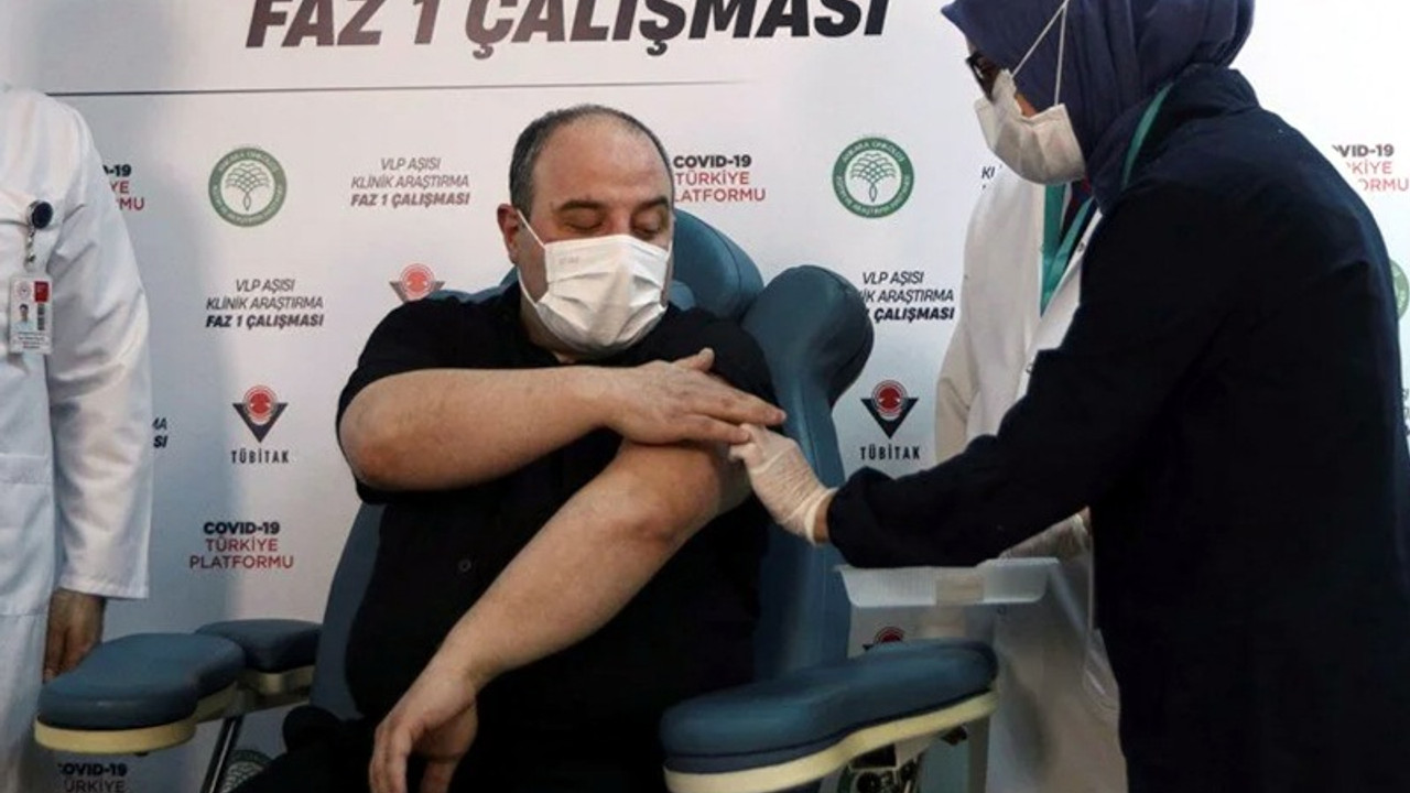 Bakan Varank: Benim de Faz-1 gönüllüsü olduğum VLP aşısının Faz-2 klinik çalışmaları sonuçlandı