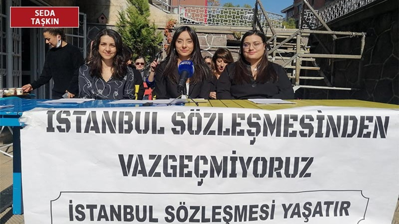 Toplumsal Hukuk üyeleri İstanbul Sözleşmesi eylemlerinde yaşanan hak ihlalleri raporunu açıkladı