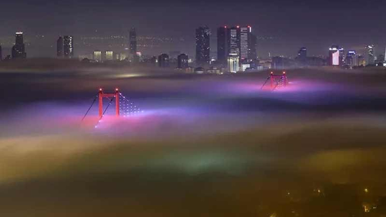 Meteoroloji'den sis uyarısı