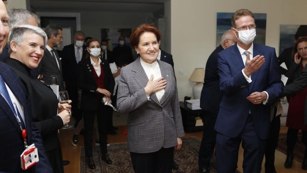 Akşener, AB'li ülkelerin büyükelçileriyle görüştü