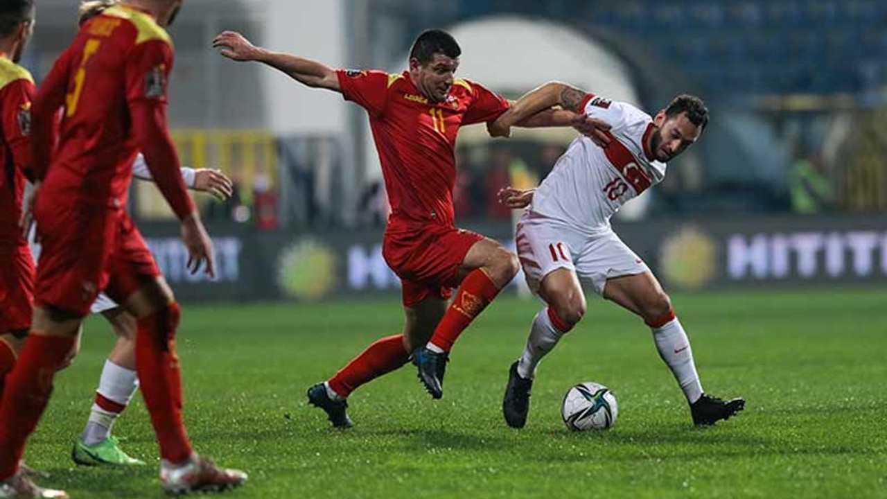 Karadağ 1-2 Türkiye | A Milli Futbol Takımı play-off'lara kaldı