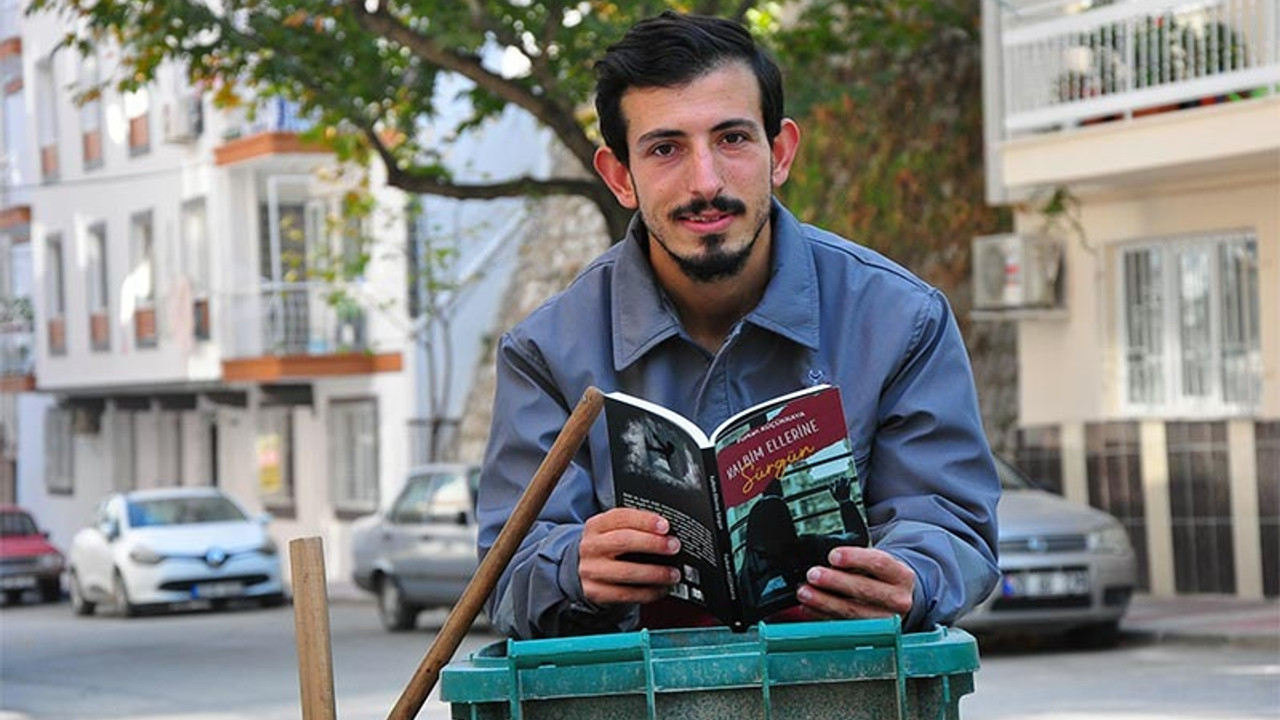 Temizlik işçisi unutamadığı aşkı için kitap yazdı