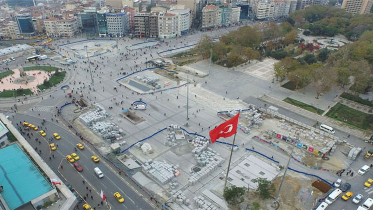 Taksim meydanına cami