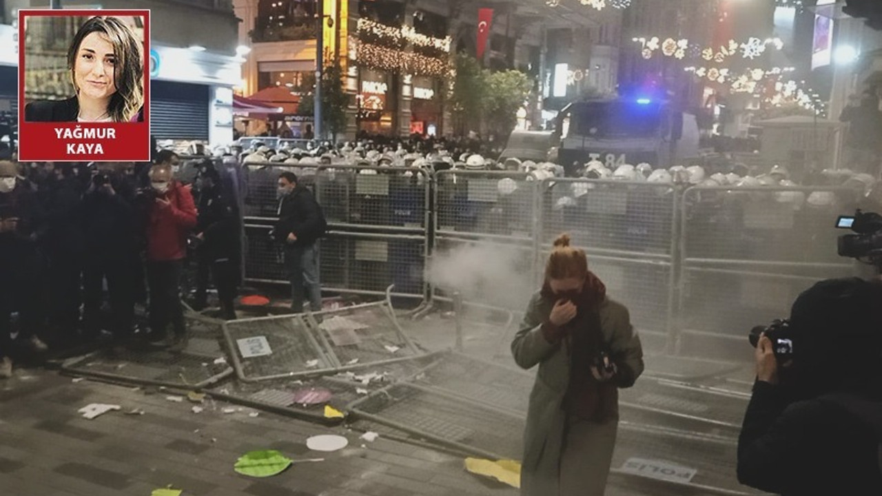 'Kadına Karşı Şiddetle Mücadele Günü'nde polis kadınlara gazla saldırdı