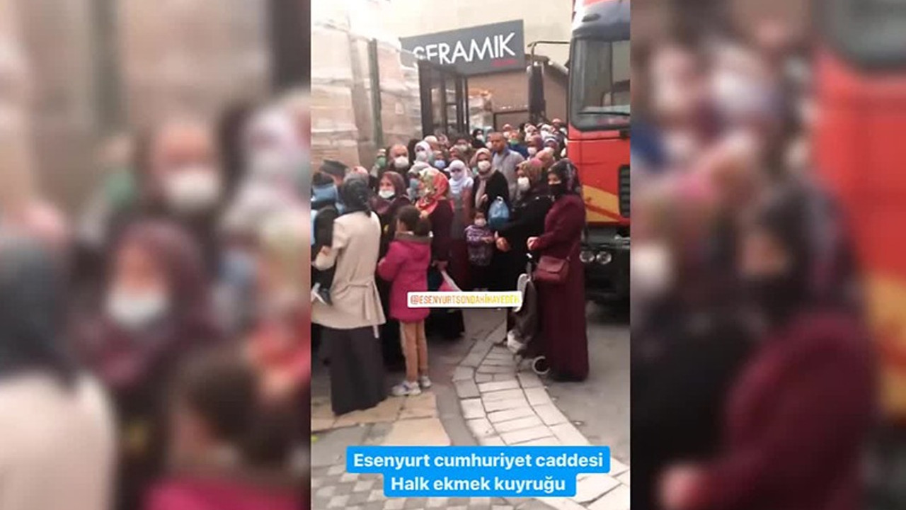 Ekmeğe gelen zamlardan sonra İstanbul ve Ankara’da halk ekmek kuyrukları oluştu