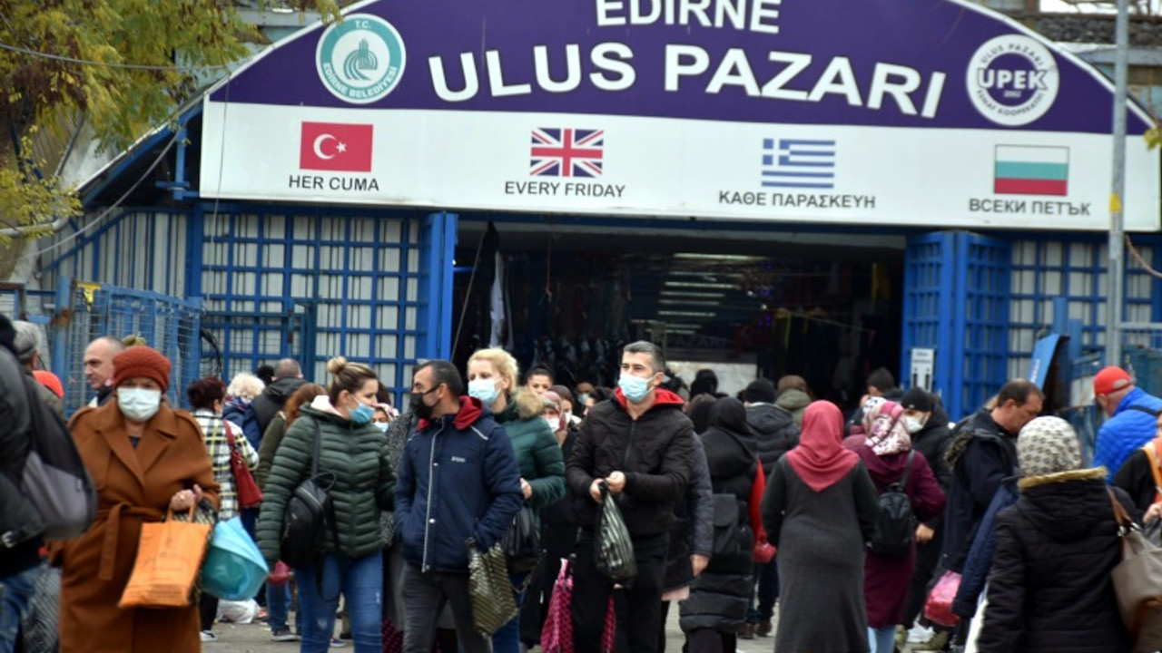 Edirne'ye alışveriş için 1 milyon Bulgar turist geldi: 'Burada her şey çok ucuz'