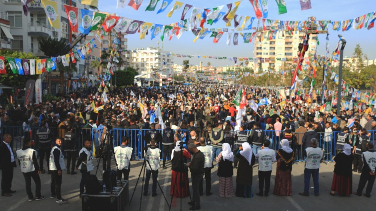 HDP’nin Mersin mitingine büyük ilgi: Biz değiştireceğiz bu bozuk düzeni