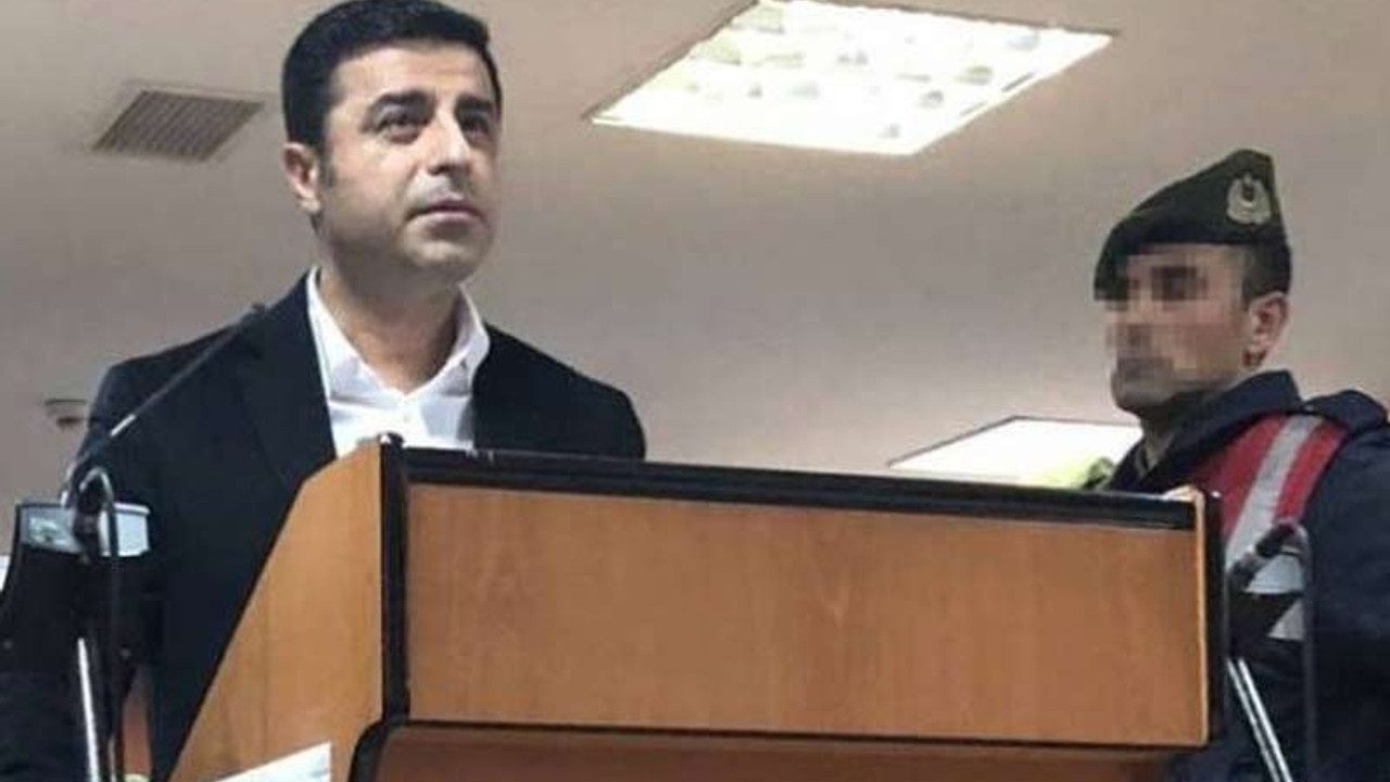 Demirtaş: Yargıçlar yaptıkları şeyin yargılama olmadığını biliyor