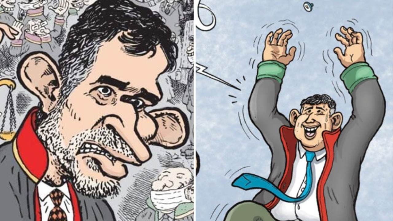 Metin Feyzioğlu'nun gidişi karikatür dergilerine kapak oldu