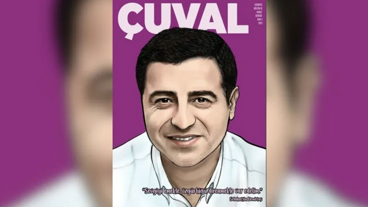 Çuval'dan Selahattin Demirtaş'a özel sayı