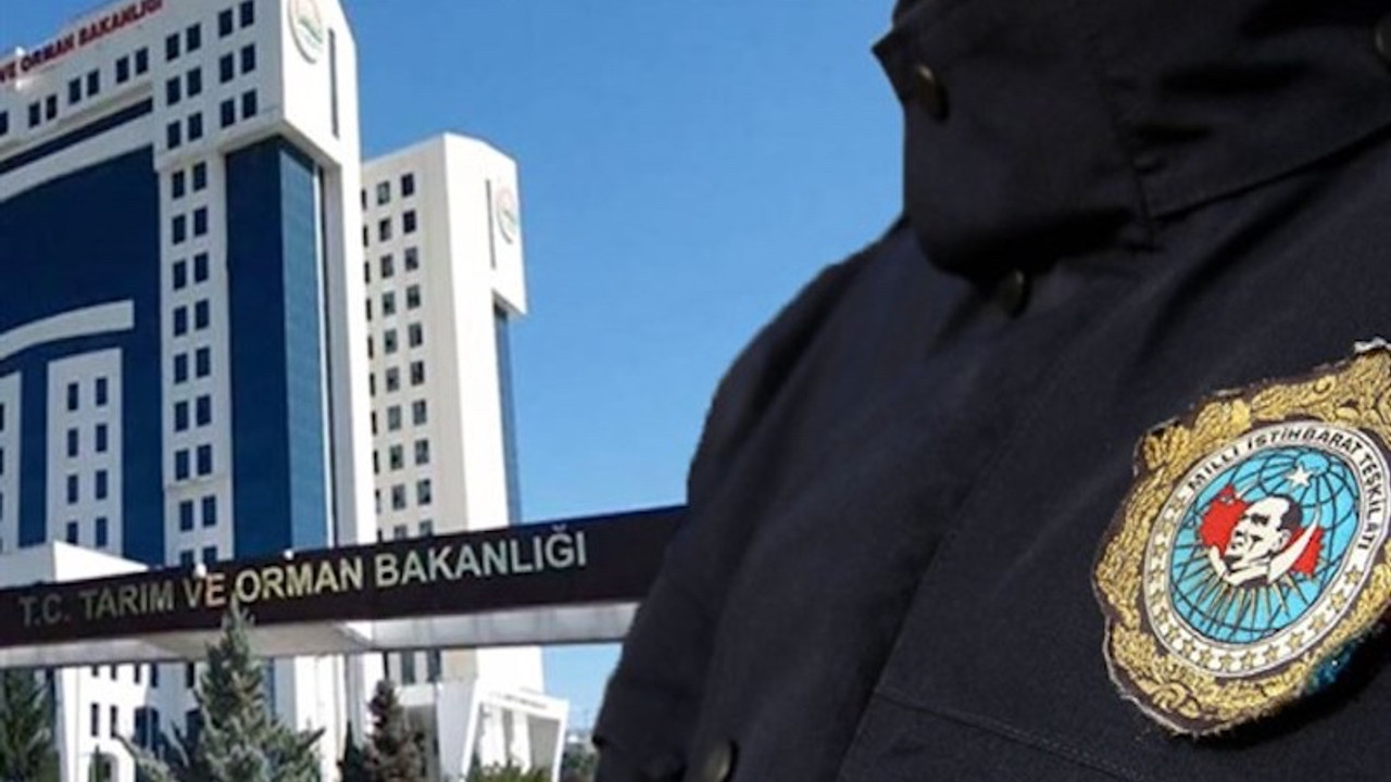 MİT'ten Tarım Bakanlığı'nda operasyon: Üst düzey yönetici görevden alındı