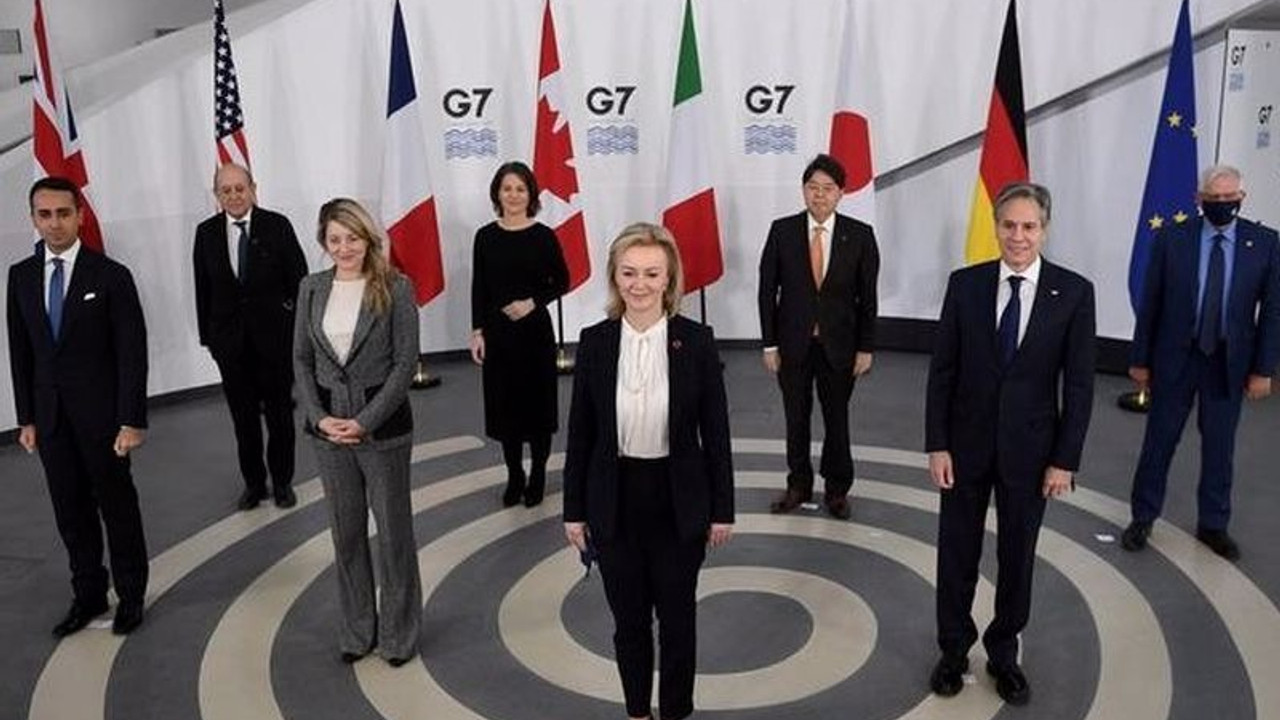 G7'den Rusya'ya uyarı: Ukrayna'yı işgalin dev sonuçları olur