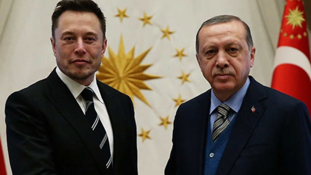 Erdoğan, Elon Musk ile görüştü