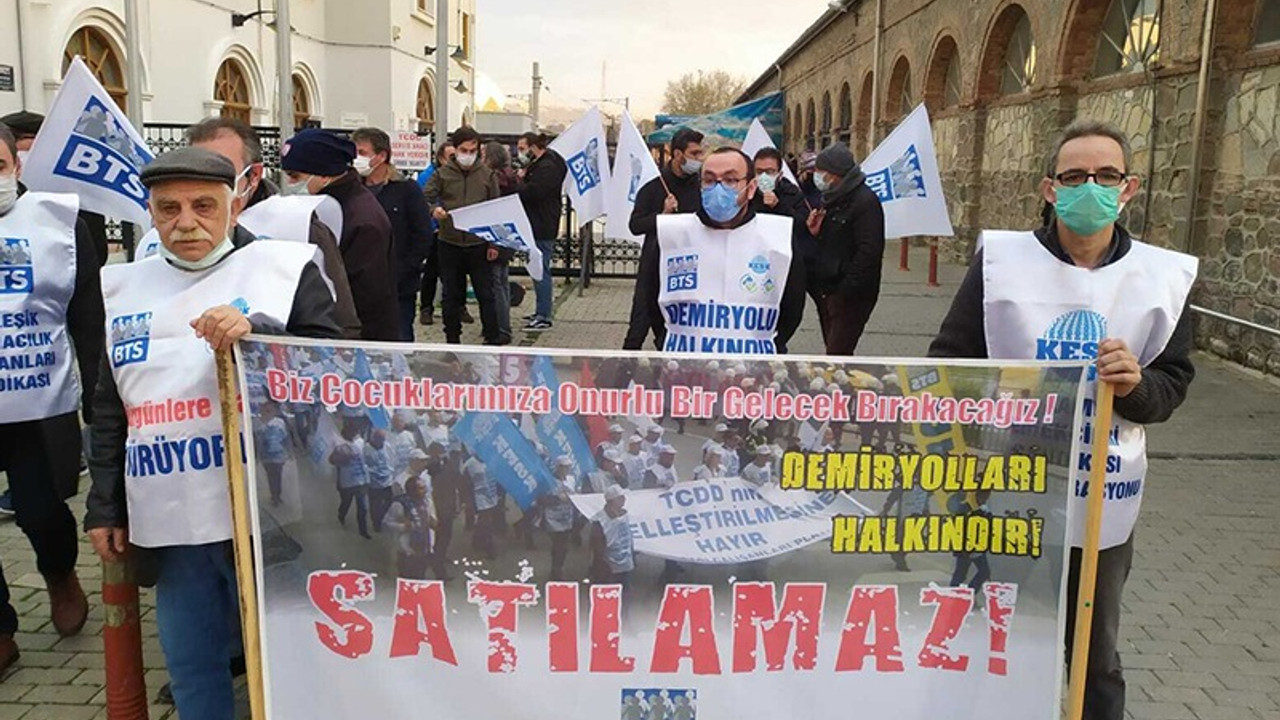 Demiryolu işçileri: TCDD'de kurulacak holdingin organizasyon şeması bilerek sızdırıldı