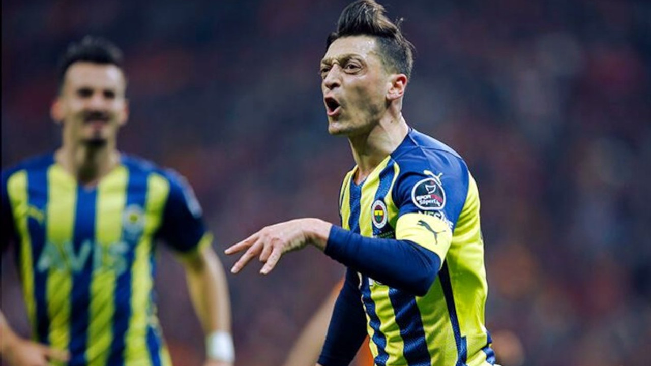 Fenerbahçe'nin 9 kişilik rakibini yenemediği maçta Mesut Özil kariyerinde bir ilki yaşadı