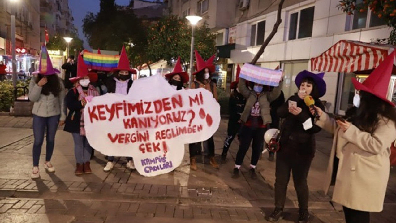 Kampüs Cadıları: Hijyenik ped ve tampon ücretsiz olmalı