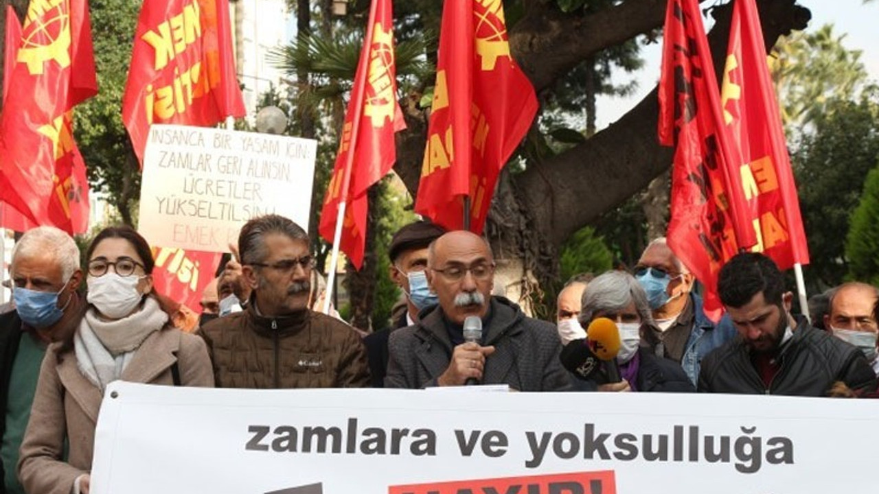 EMEP hükümetin ekonomi politikalarını protesto etti