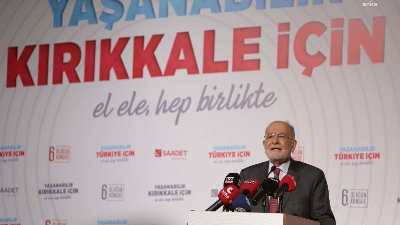 Karamollaoğlu: Hapishanedeyken bile bugün duyduğum endişeyi duymadım